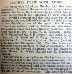 Match Report: Luton Town FC vs Ilford (18th Mar 1895)