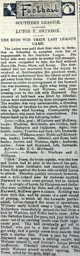 Match Report: Swindon Town vs Luton Town FC (6th Apr 1895)