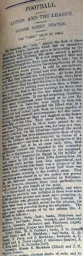 Match Report: Luton Town FC vs Ilford (21st Sep 1895)