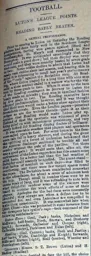 Match Report: Luton Town FC vs Reading (5th Oct 1895)