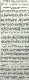 Match Report: Luton Town FC vs Tottenham Hotspur (12th Oct 1895)