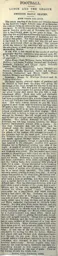 Match Report: Luton Town FC vs Swindon Town (22nd Feb 1896)