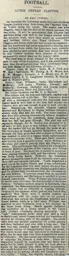 Match Report: Clapton vs Luton Town FC (14th Mar 1896)