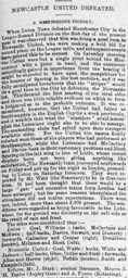Match Report: Luton Town FC vs Newcastle United (19th Feb 1898)