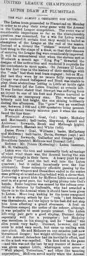 Match Report: Woolwich Arsenal vs Luton Town FC (21st Feb 1898)