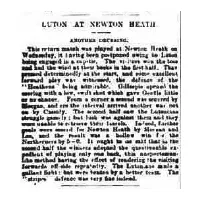 Match Report: Newton Heath vs Luton Town FC (12th Apr 1899)