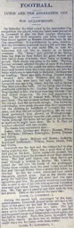 Match Report: Lowestoft Town vs Luton Town FC (2nd Nov 1901)