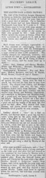 Match Report: Luton Town FC vs Southampton (9th Nov 1901)