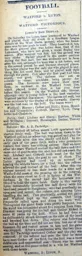 Match Report: Watford vs Luton Town FC (22nd Feb 1902)