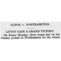 Match Report: Northampton Town vs Luton Town FC (31st Mar 1902)