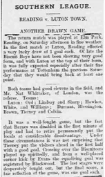 Match Report: Reading vs Luton Town FC (19th Apr 1902)