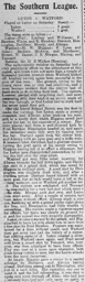 Match Report: Luton Town FC vs Watford (7th Mar 1903)