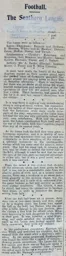 Match Report: Luton Town FC vs Southampton (2nd Jan 1904)