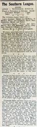 Match Report: Tottenham Hotspur vs Luton Town FC (25th Mar 1905)