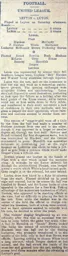 Match Report: Leyton vs Luton Town FC (30th Dec 1905)