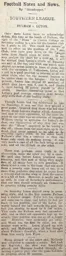 Match Report: Fulham vs Luton Town FC (27th Jan 1906)