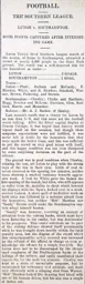 Match Report: Luton Town FC vs Southampton (15th Sep 1906)