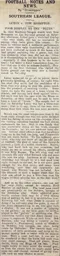 Match Report: Luton Town FC vs New Brompton (1st Dec 1906)