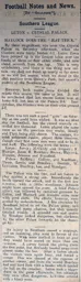 Match Report: Luton Town FC vs Crystal Palace (13th Feb 1909)