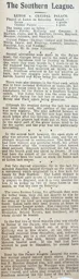 Match Report: Luton Town FC vs Crystal Palace (13th Feb 1909)
