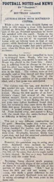 Match Report: Luton Town FC vs Southend United (11th Sep 1909)