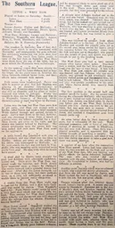 Match Report: Luton Town FC vs West Ham United (11th Dec 1909)