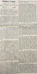Match Report: Portsmouth vs Luton Town FC (18th Dec 1909)