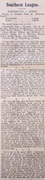Match Report: Portsmouth vs Luton Town FC (18th Dec 1909)