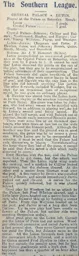 Match Report: Crystal Palace vs Luton Town FC (9th Apr 1910)