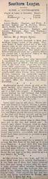 Match Report: Luton Town FC vs Southampton (3rd Sep 1910)
