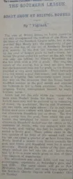 Match Report: Luton Town FC vs Bristol Rovers (21st Sep 1910)