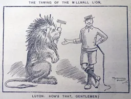 Match Report: Luton Town FC vs Millwall (1st Oct 1910)