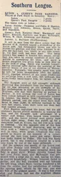 Match Report: Queens Park Rangers vs Luton Town FC (8th Oct 1910)