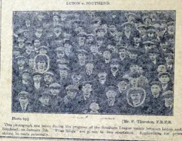 Match Report: Luton Town FC vs Southend United (7th Jan 1911)