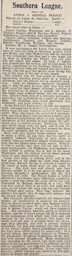 Match Report: Luton Town FC vs Crystal Palace (4th Nov 1911)