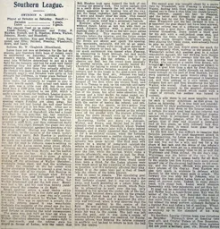 Match Report: Swindon Town vs Luton Town FC (9th Dec 1911)
