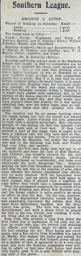 Match Report: Reading vs Luton Town FC (16th Dec 1911)