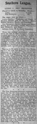 Match Report: Luton Town FC vs New Brompton (30th Dec 1911)