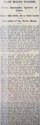 Match Report: Luton Town FC vs Mardy (21st Sep 1912)