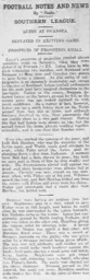 Match Report: Swansea Town vs Luton Town FC (29th Mar 1913)