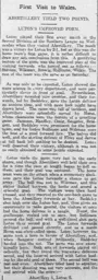 Match Report: Abertillery vs Luton Town FC (17th Sep 1913)