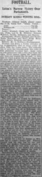 Match Report: Luton Town FC vs Portsmouth (15th Oct 1913)