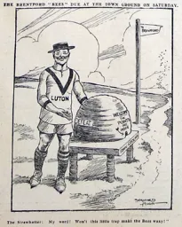 Match Report: Luton Town FC vs Brentford (7th Feb 1914)