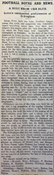Match Report: Gillingham vs Luton Town FC (26th Sep 1914)
