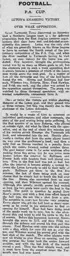 Match Report: Luton Town FC vs Great Yarmouth Town (21st Nov 1914)