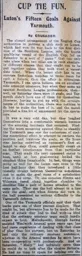 Match Report: Luton Town FC vs Great Yarmouth Town (21st Nov 1914)