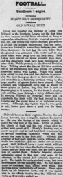 Match Report: Luton Town FC vs Millwall (28th Nov 1914)