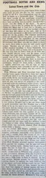 Match Report: Luton Town FC vs Bromley (19th Dec 1914)