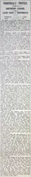 Match Report: Luton Town FC vs Portsmouth (6th Mar 1915)