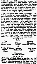 Match Report: Millwall vs Luton Town FC (4th Oct 1919)